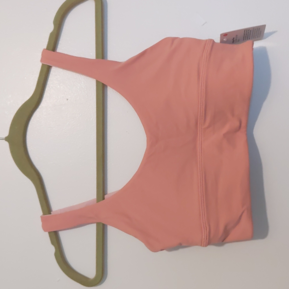 Lululemon Align reversible bra, size 6, Pink Puff/Pink Mist